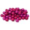 Northlight 4-Finish Shatterproof Christmas Ball Ornaments 2.5" (60mm) - Magenta Pink - 60ct